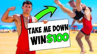 Take Me Down, Win $100 vs Strangers (Venice Beach)