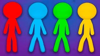 THE STICKMAN MINI GAMES TOURNAMENT Gameplay Walkthrough STICKMAN PARTY Android Game