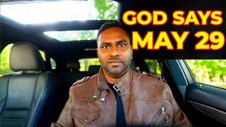 God Says, Get Ready for May 29th! Prophetic Word of the Lord!