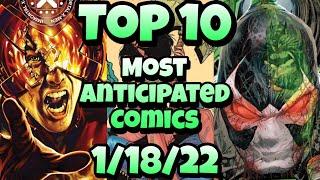 Top 10 Most Anticipated NEW Comic Books For 1/18/23