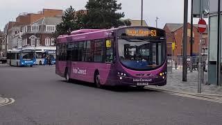 Buses at Grimsby Riverhead Exchange (25/03/2024)