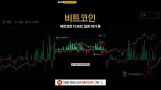 비트코인 FOMC 일정 대기 중