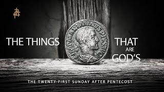 Sermon: The Things that are God’s | Matthew 22:15-22 | Paying Taxes to Caesar