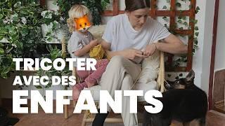 Comment tricoter quand on a des enfants ?