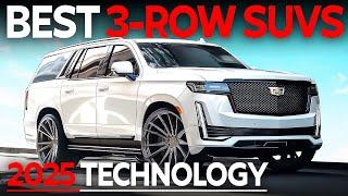 Top 10 Best Large 3-Row SUVs In 2025: Which One Takes The Crown?