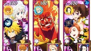 HUH THIS TEAM IS BROKEN! MELI-ELI & KING DIANE 10 UNITS ON THE FIELD SINS TEAM IS CRAZY IN 7DSGC PVP