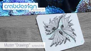 crabdesign Tutorial 07: Muster "Drawings" zeichnen - by Marina Dali