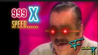 999x Speed - Spanish laughing person | funny | try not to laugh | flent | The-testing