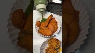 Mantralayam Brinjal Bajji at Bengaluru | Yelahanka New Town | Bajji Mama | MonkVlogs #shorts
