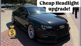 AUDI MODS S4/ S5 How to Upgrade Your  Headlights :