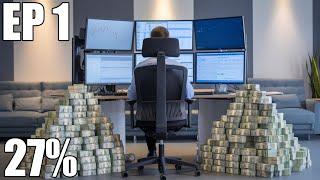 Turning $100 into $100K with Options Trading!  Small Account Challenge EP1