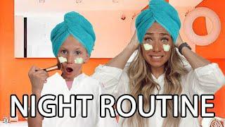 COPYING my 9 year old little SISTER’S NIGHT ROUTINE!!