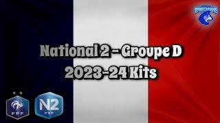 2023-24 National 2 - Groupe D Kits