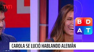 ¡Se pasó! Carola Escobar se lució hablando alemán en el "Buenos Días a Todos" | Buenos días a todos