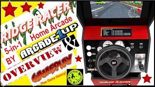 BCB #72: Ridge Racer 5-in-1 Home Arcade by Arcade1Up (Gameplay & Overview) And: History of the Games