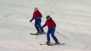 PSIA Alpine Team Technical Demos at Interski 2023