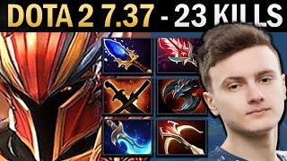 Dragon Knight Gameplay Miracle with 23 Kills and Daedalus - Dota 7.37