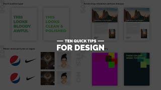 Graphic Design Tips (10 Quick Tips to Get You Started) | feat. Fourteen Design