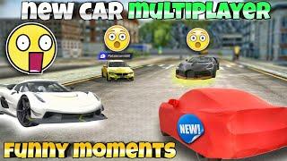 New car||Multiplayer||Funny moments||Extreme car driving simulator||