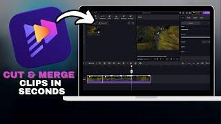 How to CUT, TRIM & MERGE Clips in Seconds with HitPaw Edimakor in SECONDS!