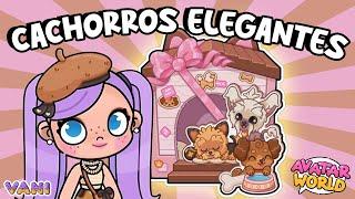 NUEVA ACTUALIZACION DE CACHORROS ELEGANTES EN AVATAR WORLD