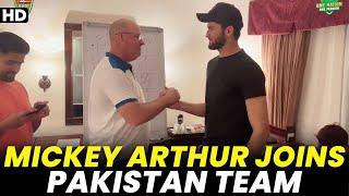 Mickey Arthur Joins Pakistan Team in Islamabad| PCB | M2B2A