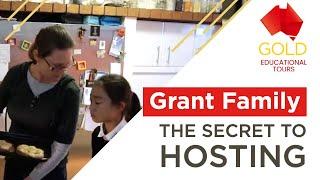 GOLD Educational Tours パース留学・Grant Family: The Secret To Hosting