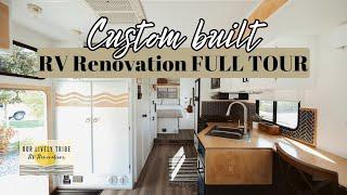 Don't miss this ONE OF A KIND RV Renovation. A beach lovers dream!