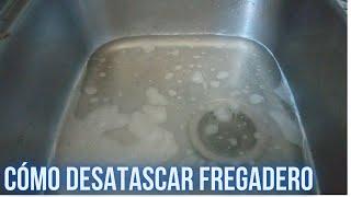  Cómo desatascar el fregadero de la cocina