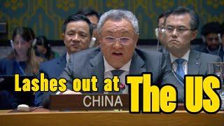 China lashes out at U.S. veto of Palestine's UN membership bid
