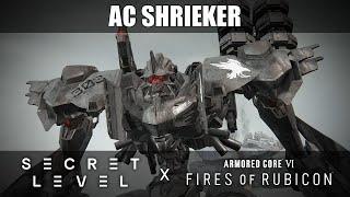 AC SHRIEKER - Armored Core VI: Fires of Rubicon Mod Showcase