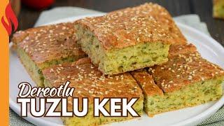 Dereotlu Peynirli Tuzlu Kek Tarifi | Nasıl Yapılır?