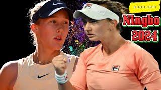 Mirra Andreeva vs Barbora Krejcikova Highlights | Ningbo Open 2024