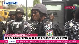 RRS, Taskforce Hold Joint Show Of Force In Lagos State