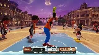 2024 Mickey Mouse "Dunk the Halls" Highlights | New York Knicks vs. San Antonio Spurs