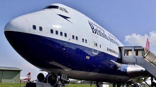 Boeing 747 Walk Around | British Airways Negus Retro at Kemble Cotswold Airport, April 2023