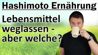 Hashimoto und Ernährung - Was hilft wirklich? Gluten, Fleisch, Käse und Koffein weglassen?