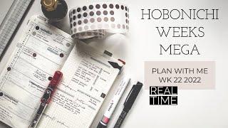 Functional Hobonichi Weeks plan with me | slow & relaxing | wk 22 2022 | paperjoyph