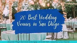 Top 20 San Diego Wedding Venues with Questions to Ask Before Booking