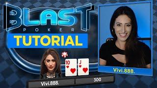 How To Play Blast Poker on 888poker w/ Vivian Saliba | Jackpot Sit & Go