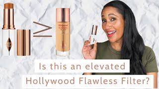 New Charlotte Tilbury Hydrating Stick Foundation! | Is this an Amped up Hollywood Flawless Filter?