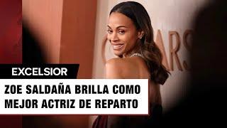 Zoe Saldaña ganó el Oscar a mejor actriz de reparto y el primero para Emilia Pérez