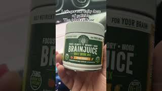 Boost focus, memory, and mood with #brainjuice #wellnesstips