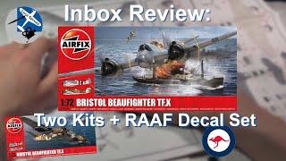 Inbox Review - Airfix 1/72 Scale Bristol Beaufighter TF Mk.X With RAAF Conversion + Decals