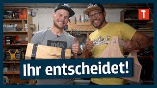 Ihr entscheidet: Wer baut besser? Meister vs. Hobbyhandwerker I mit Nerdy Timber und Frank’s Shed