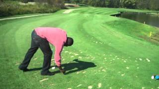 Baltimore Ravens Jameel McClain vs Brandon McKinney golf challenge pt. 2