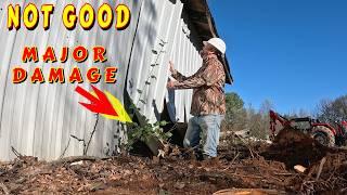 NOT AN EASY FIX tiny house, homesteading, off-grid, cabin build, DIY, HOW TO, sawmill, tractor