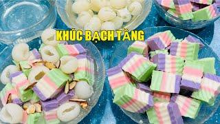 Chè Khúc Bạch Tầng Đơn Giản Không Bị Tách Lớp Siêu Ngon Tại nhà Ăn Mát Cho ngày hè