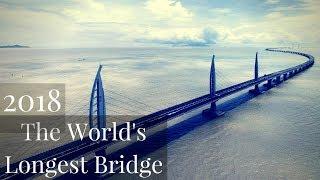 The Longest Bridge in the world - Hong Kong to Macau and Zhuhai