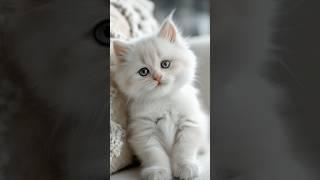 Huge trouble for cute kitten! ️ Adorable baby cat will make your day! #trynottolaugh #cutecat